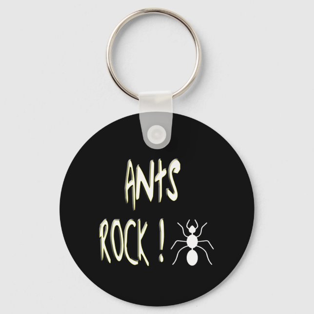 Ants Rock ! Porte-clés (Recto)