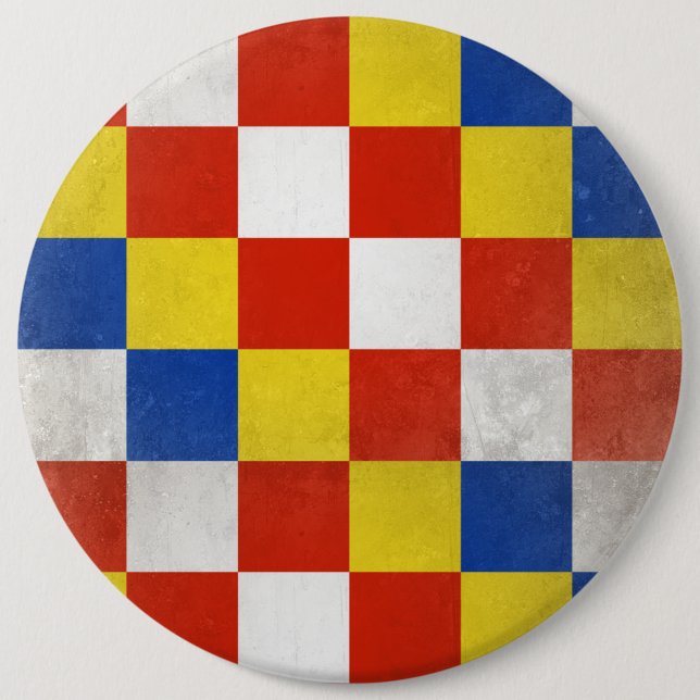 Antwerp 6 Inch Round Button (Front)