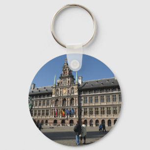 Antwerp Belgium 16th century City Hall Keychain