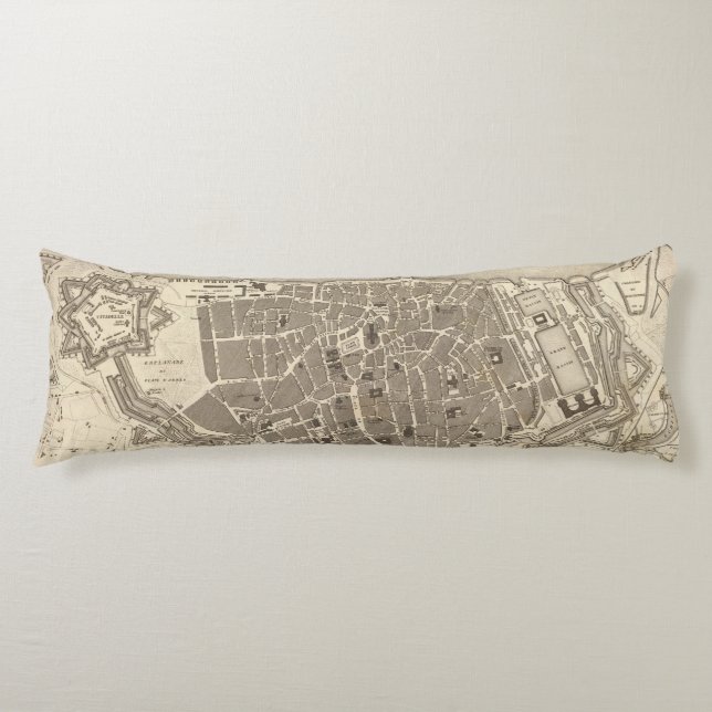 Antwerp, Belgium Body Pillow (Front)