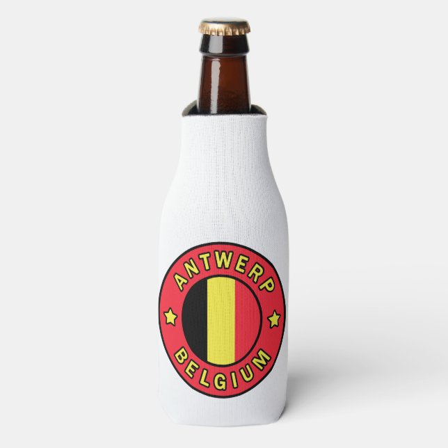 Antwerp Belgium Bottle Cooler (Bottle Front)