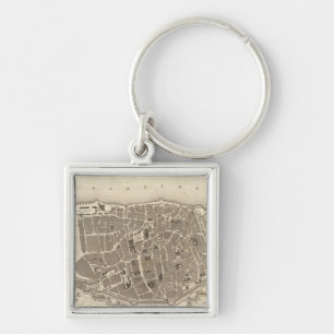 Antwerp, Belgium Keychain