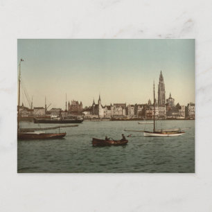 Antwerp, Belgium Postcard
