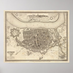 Antwerp, Belgium Poster