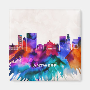 Antwerp Skyline Magnet