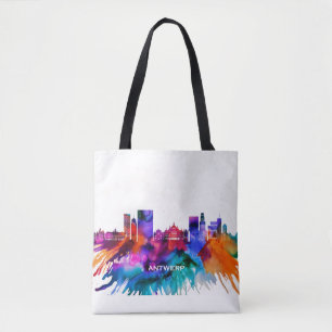 Antwerp Skyline Tote Bag