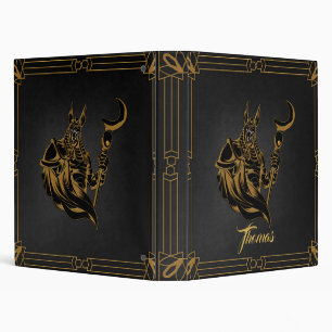 Anubis ancient of Egypt. Binder