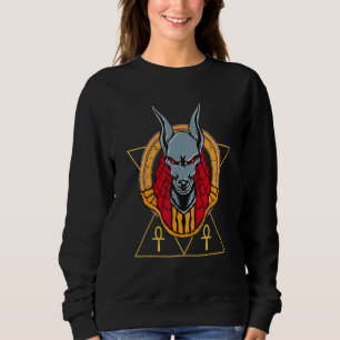 Anubis Art Anubis And Bastet Anubis Jackal Anubis Sweatshirt