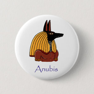 Anubis Badge 2 Inch Round Button