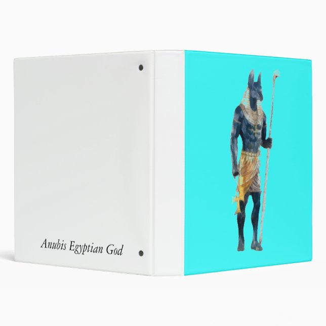 Anubis Egyptian God Binder (Background)