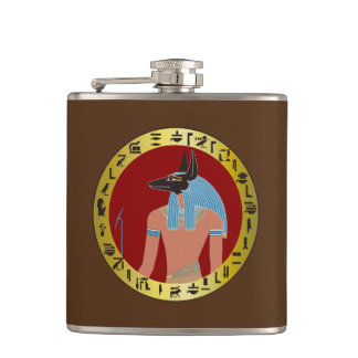 Anubis, Egyptian God Flask
