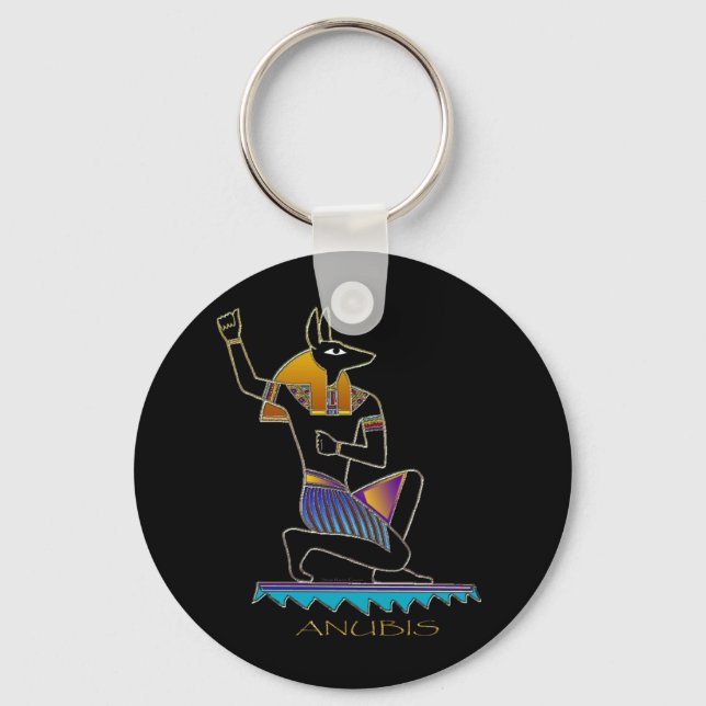 ANUBIS Egyptian God Keychain (Front)