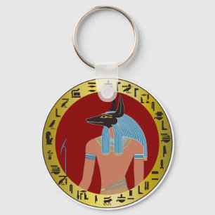 Anubis, Egyptian God Keychain