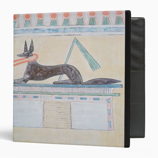 Anubis, Egyptian god of the dead Binder (Front/Inside)