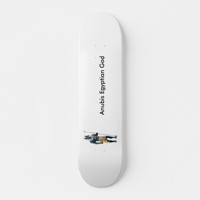 Anubis Egyptian God Skateboard (Front)