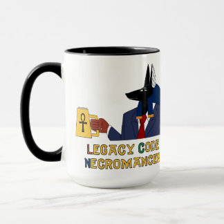 Anubis Egyptian Legacy Code Necromancer Combo Mug