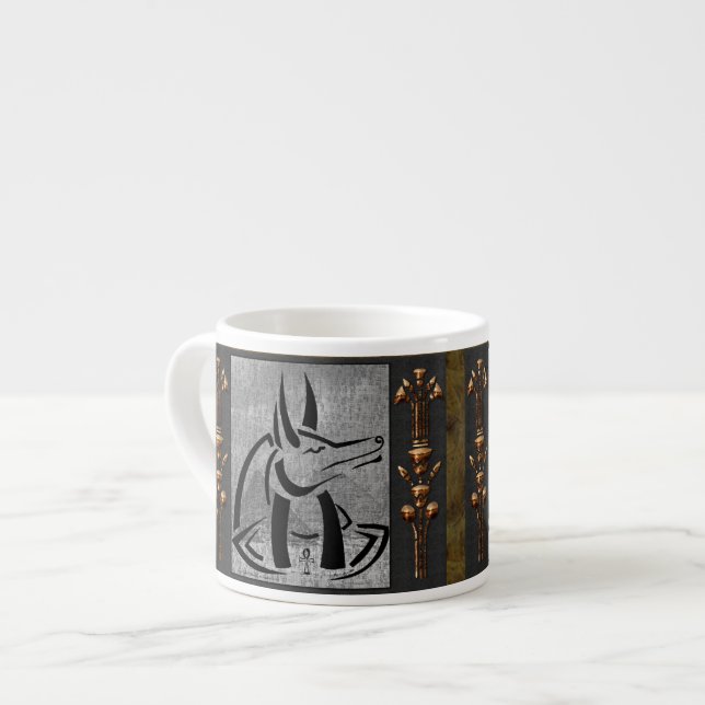 Anubis Espresso Mug (Front Left)