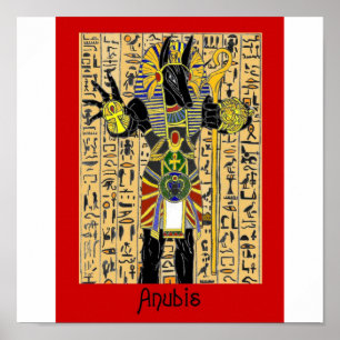Anubis Giving Life Forever Poster