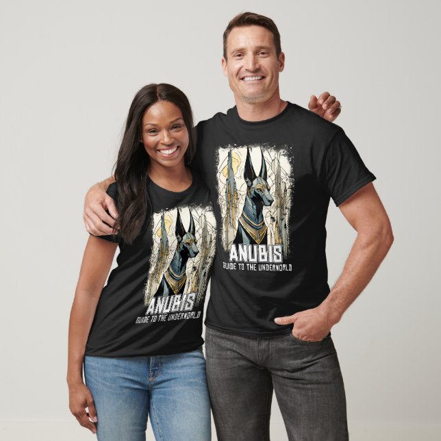Anubis God of Egypt Surreal Mythology T-Shirt (Unisex)