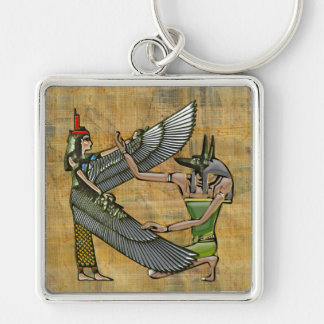 Anubis & Nut Keychain