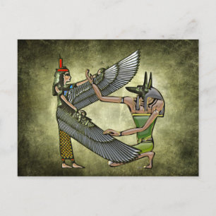 Anubis & Nut Postcard