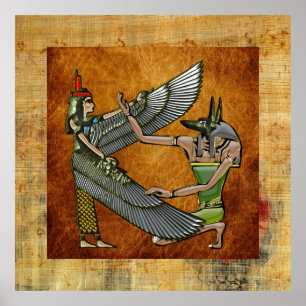 Anubis & Nut Poster