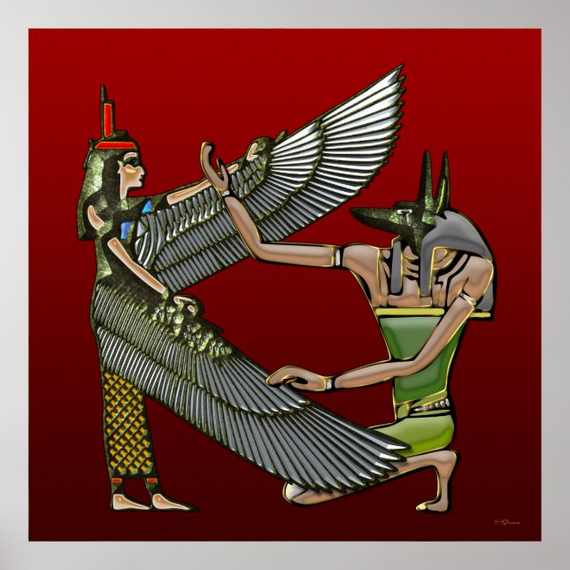 Anubis & Nut Poster (Front)