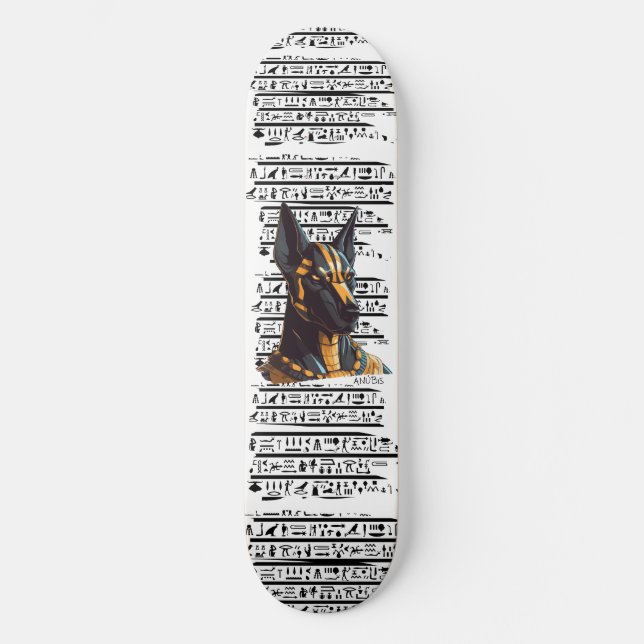 Anubis Skateboard (Recto)