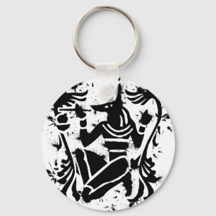 ANUBIS STAMP KEYCHAIN