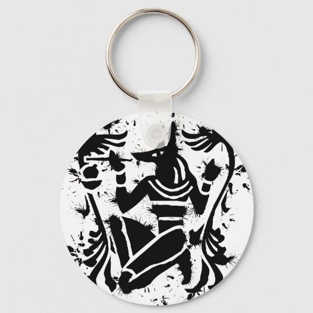 ANUBIS STAMP KEYCHAIN (Front)