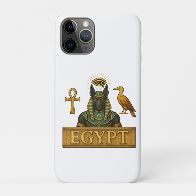 Anubis & Thoth | Egyptian Symbols -  Case-Mate iPhone Case (Back)