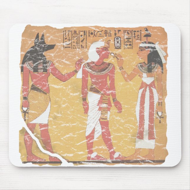Anubis, Tut, Osiris Mouse Pad (Front)
