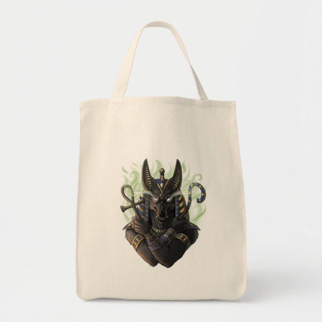 Anubis was an ancient Egyptian god of the dead Tote Bag