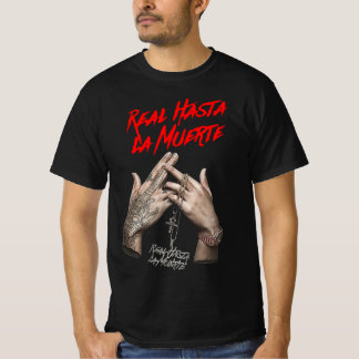 Anuel AA Real Hasta La Muerte Fashion Men's T-Shirt