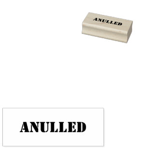 Anulled Stamp