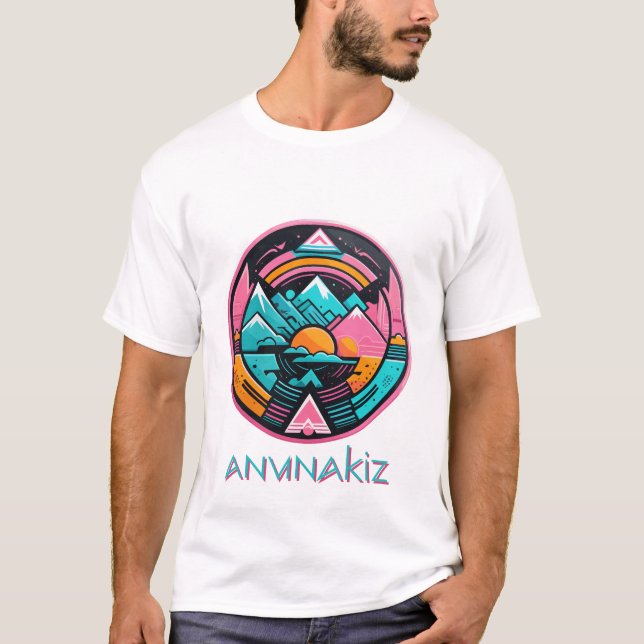 Anunakiz Anunnaki Mountains of Ninhursag T-Shirt (Front)