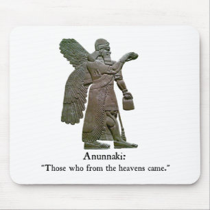 Anunnaki Ancient Aliens Mouse Pad