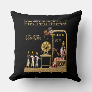 Anunnaki Gods Throw Pillow