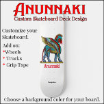 Anunnaki Skateboard Deck | Skateboarding<br><div class="desc">Anunnaki Skateboard Deck | Skateboarding
The Anunnaki Gods are returning to earth. Prepare for their return with this professional Anunnaki skateboard deck.
Customize your skateboard deck size when making your purchase.
Image Design: Anunnaki God

Not Included: Wheels,  Trucks,  Riser Pads,  Hardware,  Grip Tape.</div>