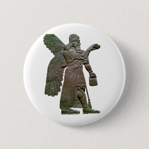 Anunnuki Ancient Sumerian Alien Extraterrestrial 2 Inch Round Button
