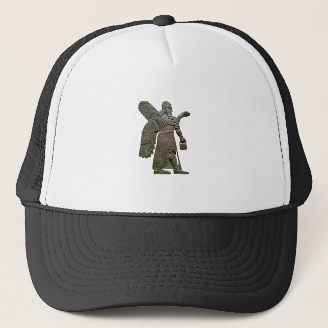 Anunnuki Ancient Sumerian Gods Aliens Trucker Hat (Front)