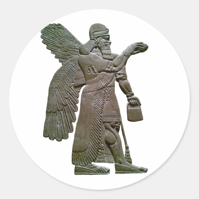 Anunnuki Classic Round Sticker (Front)