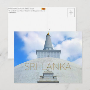 Anuradhapura, Sri Lanka Carte Postale de Voyage