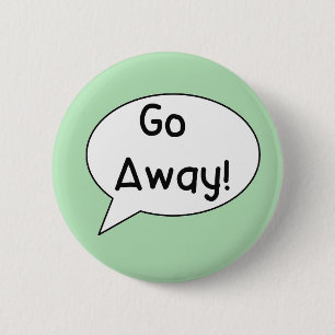 Anxiété, espace personnel, Autisme, Partir badge