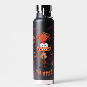 Anxiety "I'm Fine" Water Bottle
