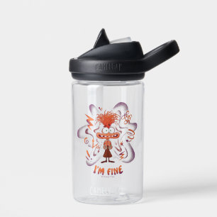 Anxiety "I'm Fine" Water Bottle