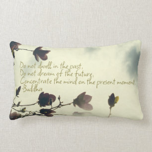 Anxiety Inspiration from the Buddha Lumbar Pillow