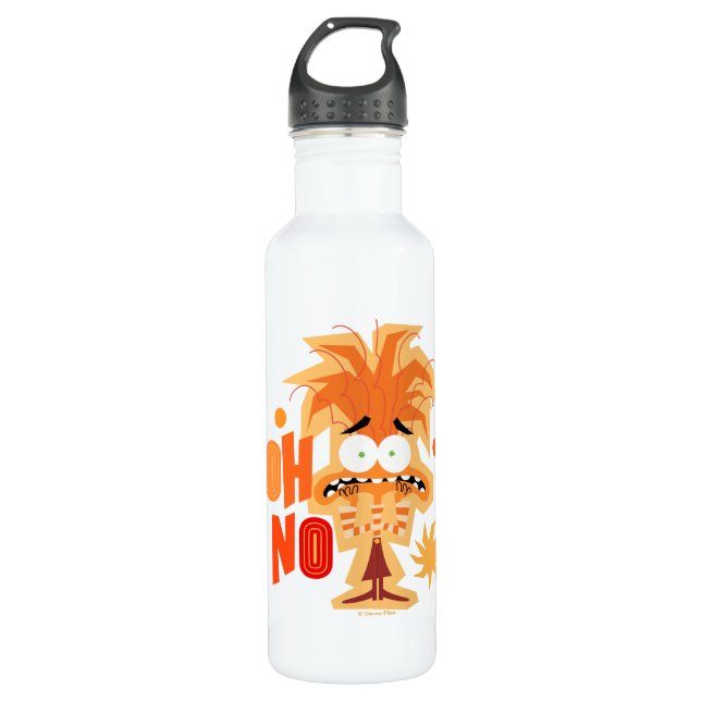 Anxiety "Oh No" 710 Ml Water Bottle (Front)