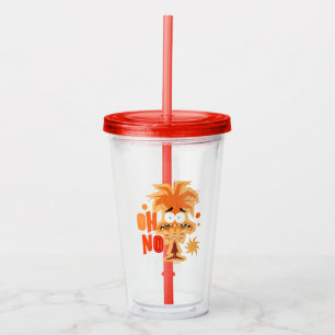 Anxiety "Oh No" Acrylic Tumbler