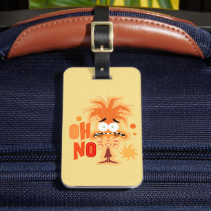 Anxiety "Oh No" Luggage Tag